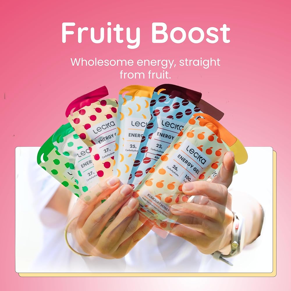Lecka Energy Gel - Real Fruit