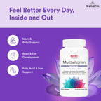 GNC Women's Prenatal Multivitamin with DHA & Iron - 90 Softgels - image 3