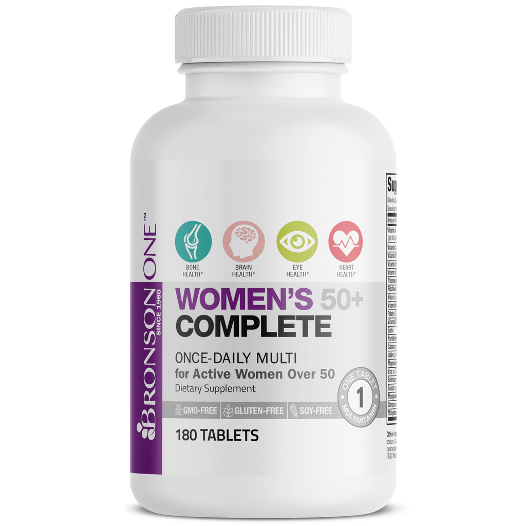Complete Multivitamin for Women 50+ by Bronson Vitamins