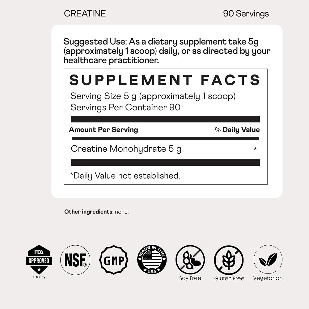 Nuray Premium Creatine Monohydrate Powder - 90 Servings - image 5