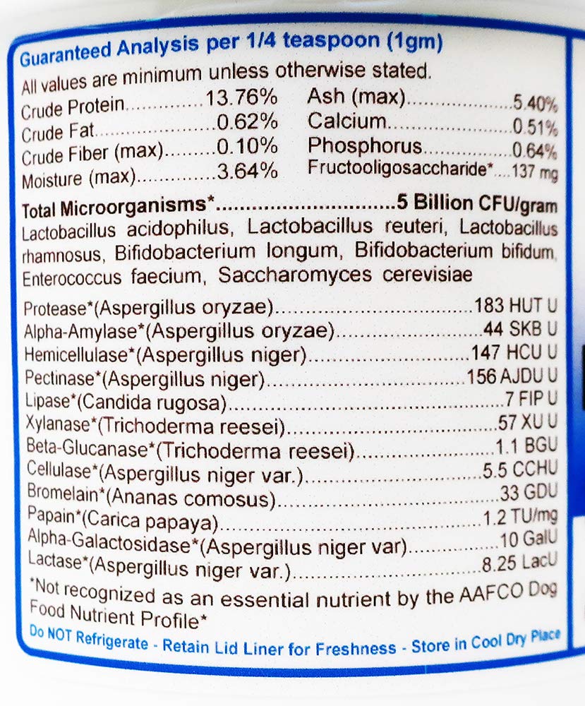 CATZYMES Probiotic Daily Balance Prebiotics Enzymes - 3 Ounce - image 3