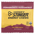 Honey Stinger Organic Energy Chews Pomegranate Passionfruit - 12 Pack