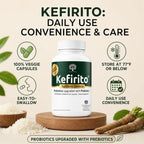 Spirit of The Forest Kefirito Daily Synbiotic Probiotic Prebiotic - 60 Capsules - image 5