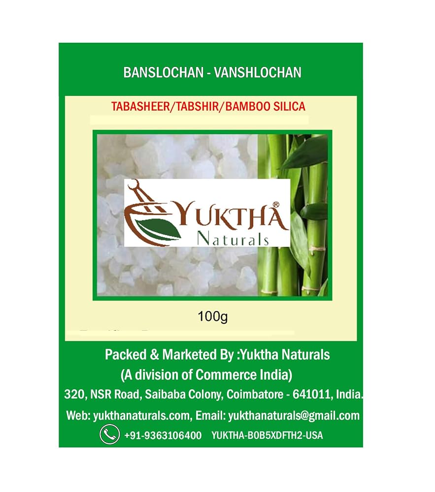 Yuktha Naturals Bamboo Silica Powder - 100g