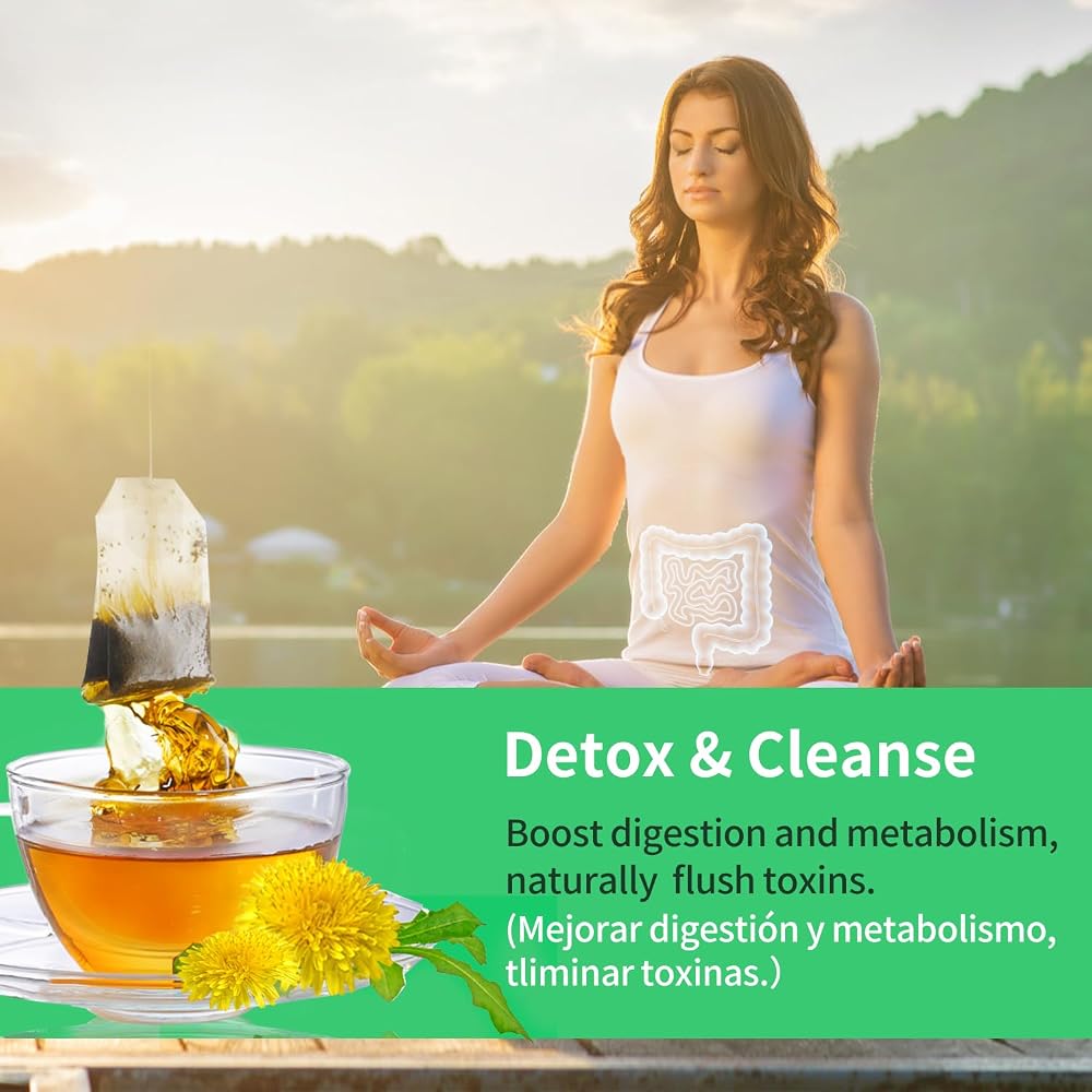 Herbmood Dandelion Tea 30-Day Cleanse - 60 Tea Bags - image 2