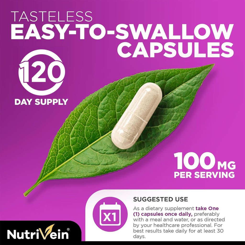Nutrivein Premium Zinc - High-Absorption Zinc Supplements