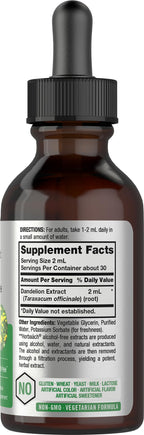 Horbäach Dandelion Root Extract Supplement - 2 fl oz - image 2