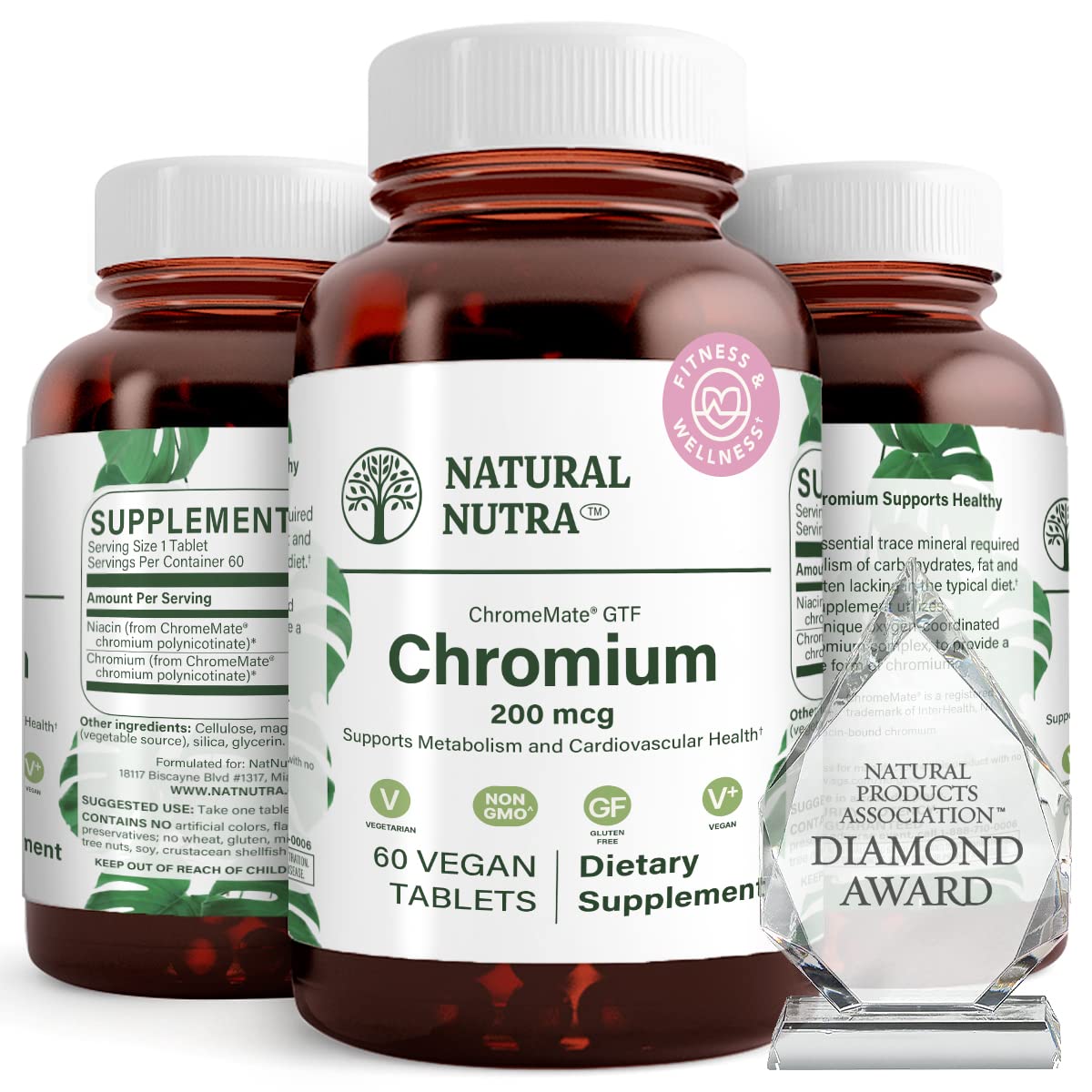 Natural Nutra GTF Chromium 200 mcg Parent