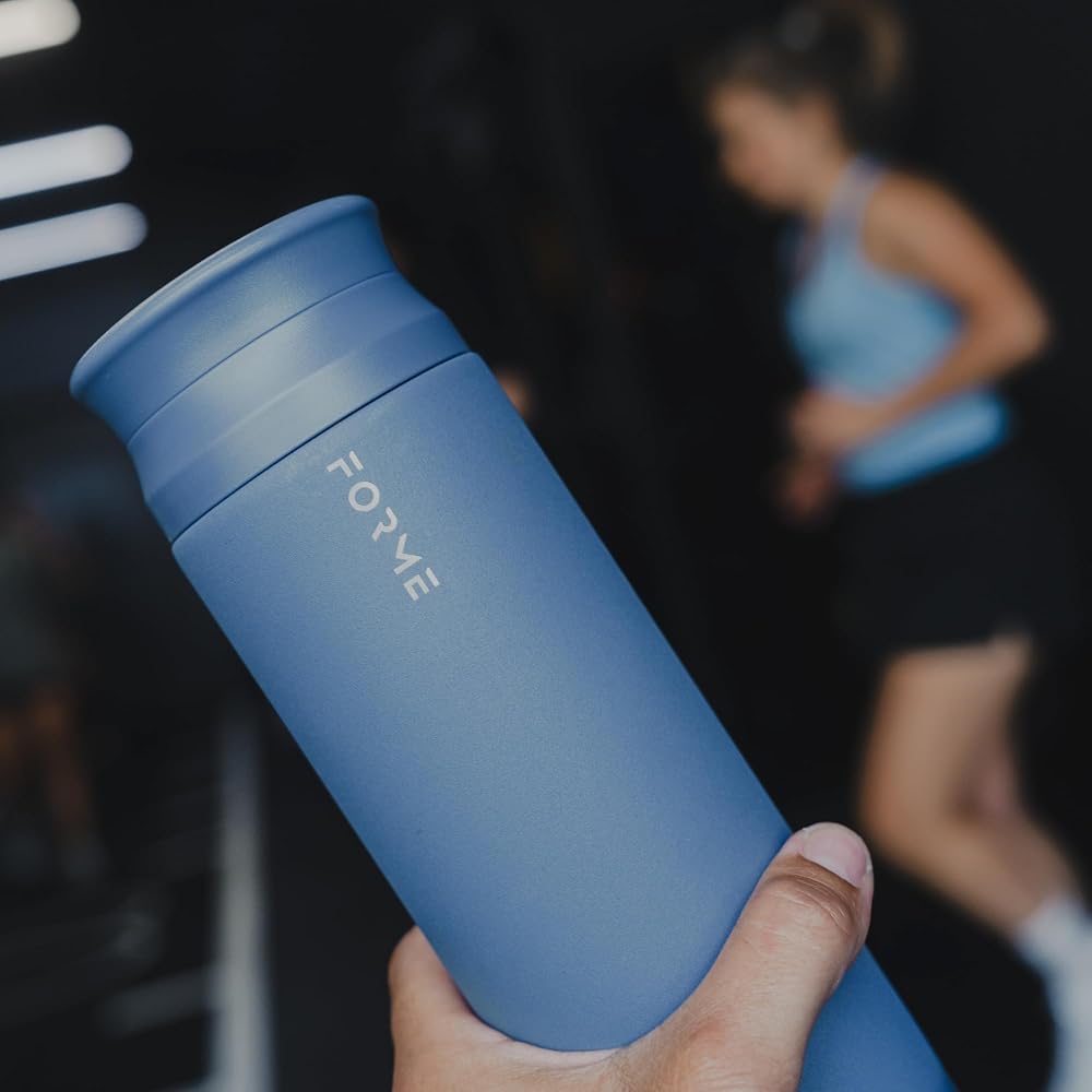 Cupple FORME - Blender Shaker Bottle, Double Insulated Stainless Steel