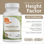 Zahler Height Factor Growth Support Vitamin & Mineral - 120 Capsules - image 2