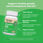 Renzo's Dynamite Vitamin D3 Kids Dissolving Tablets - 60 Tabs - image 3