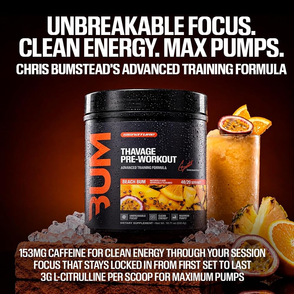 RAW Thuper Thavage Pre Workout Powder - 18.55 oz - image 5