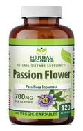 Herbal Secrets Passion Flower 700 Mg - 240 Vegetarian Capsules