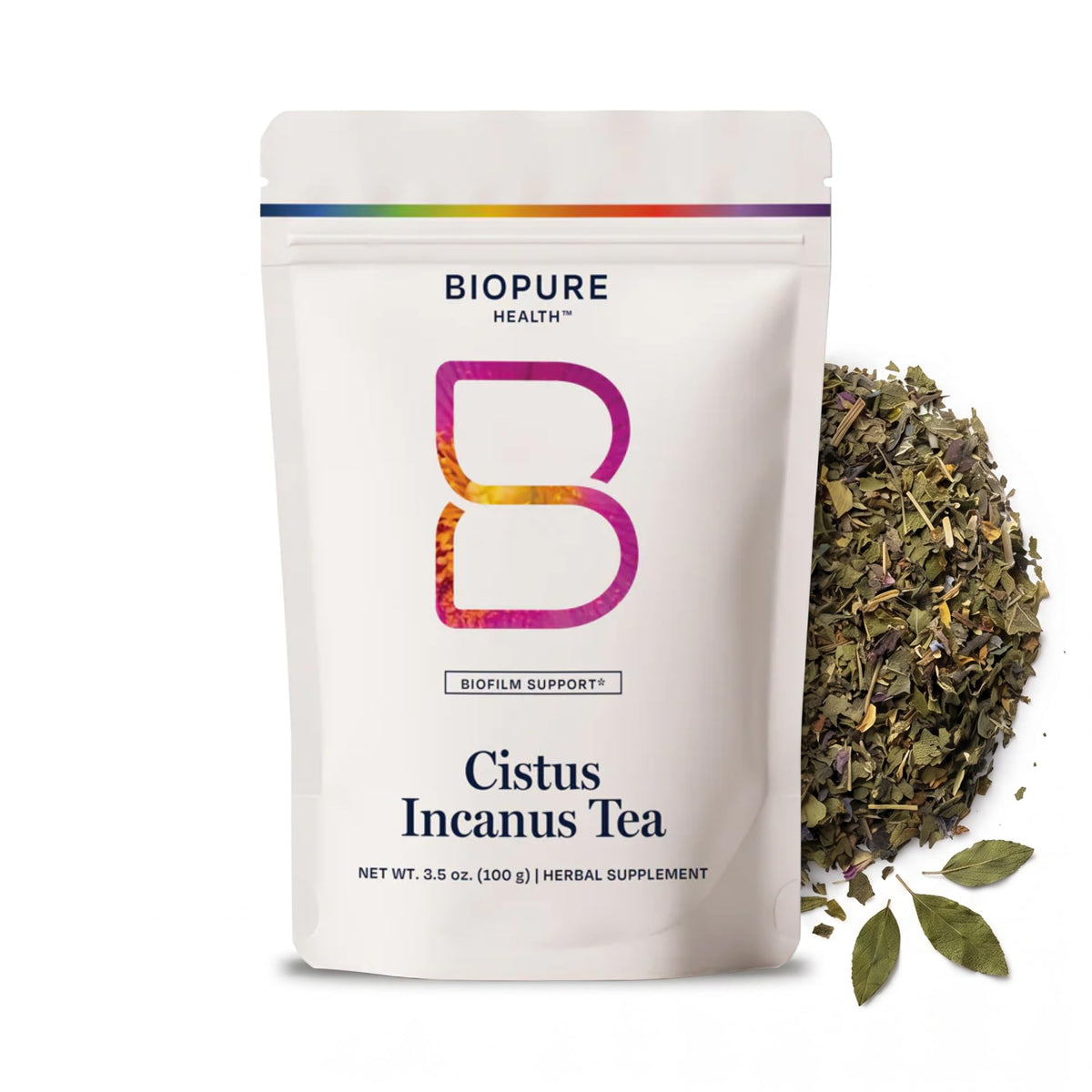 BioPure Cistus Incanus Tea Herbal Supplement - 116 Servings