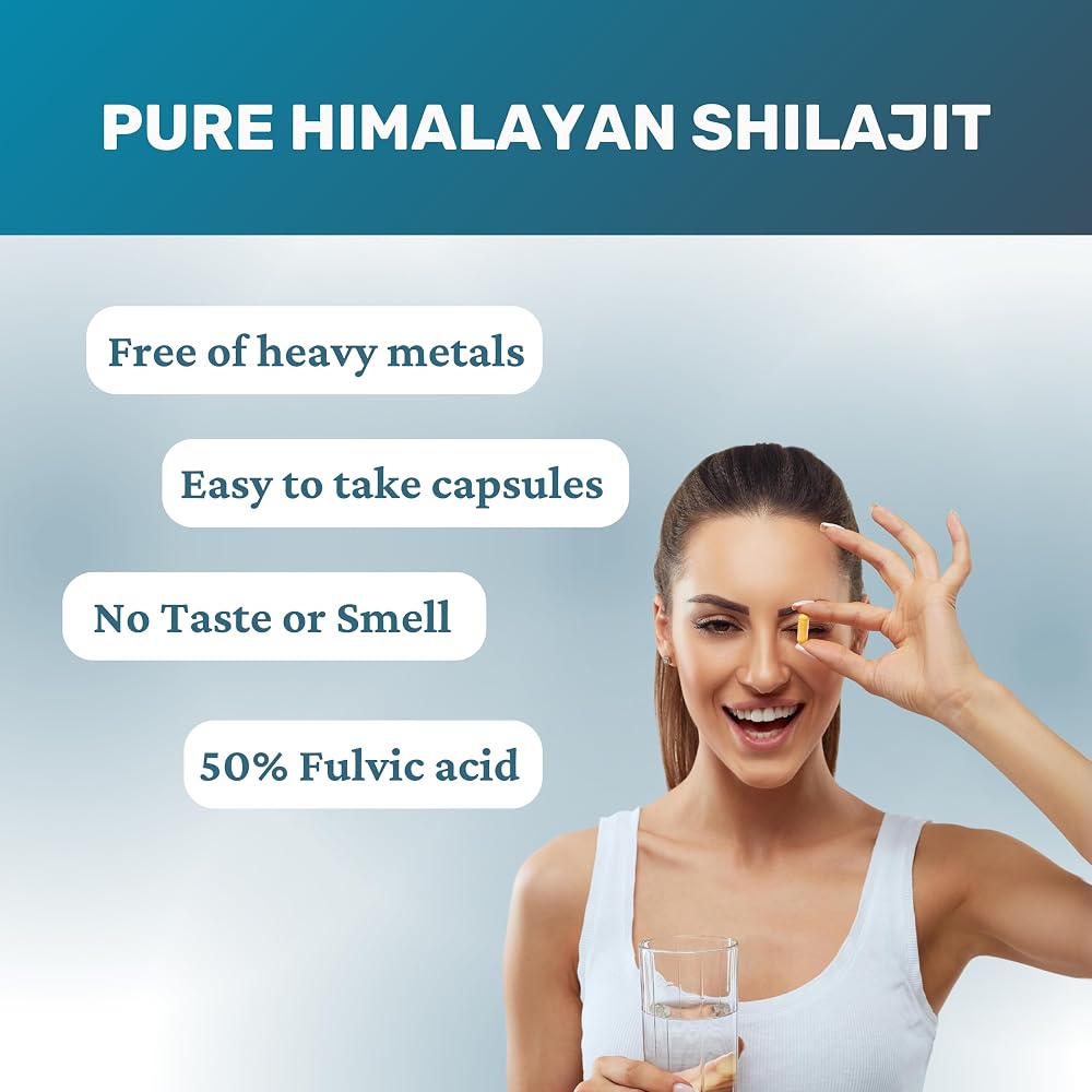 Rhoziva Shilajit for Men & Women-50% Fulvic Acid