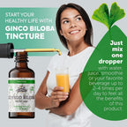 Florida Herbs Ginkgo Biloba Tincture Organic Extract - 2 Fl Oz - image 4