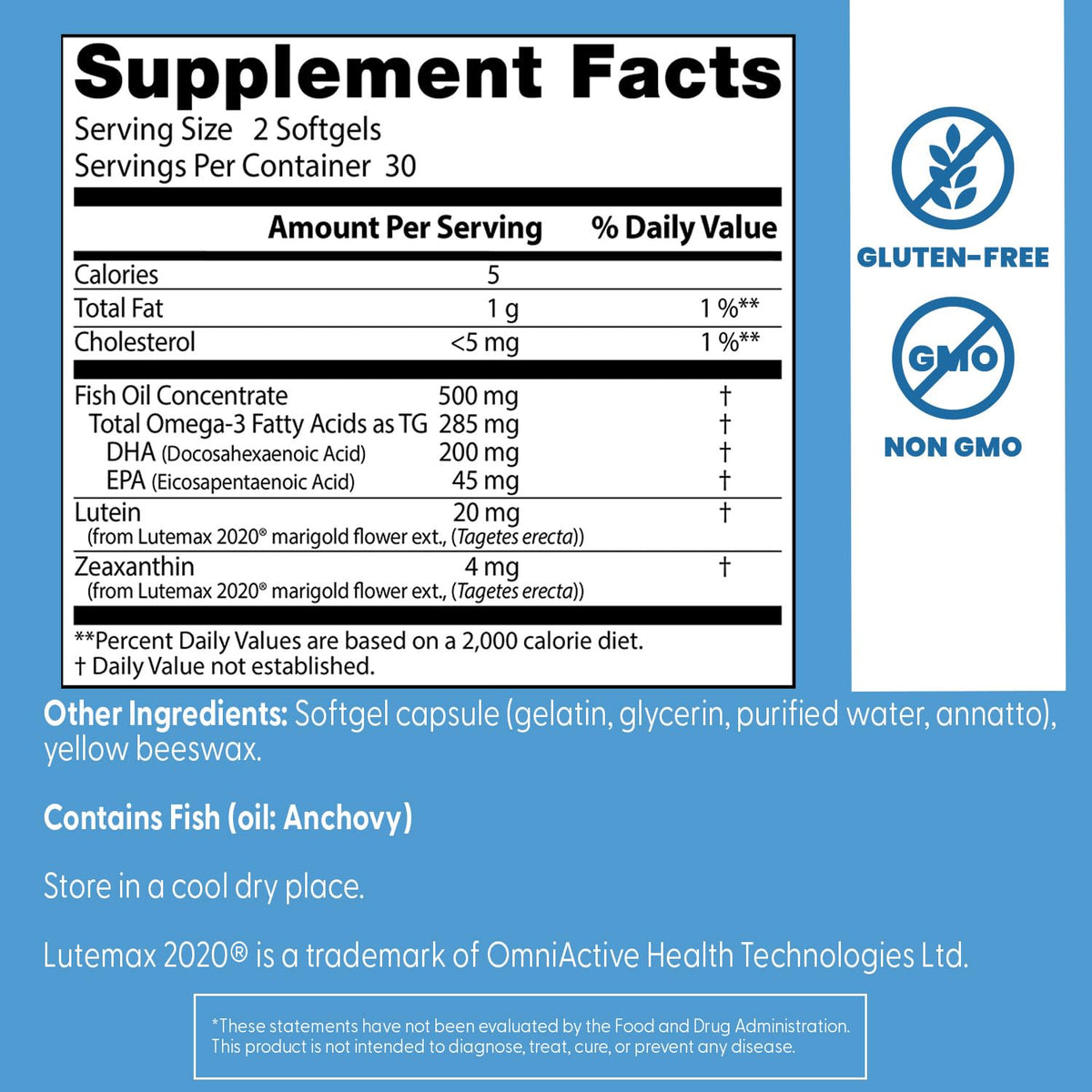 Doctor's Best Natural Vision Enhancers for Men & Women - 60 Softgels - image 4