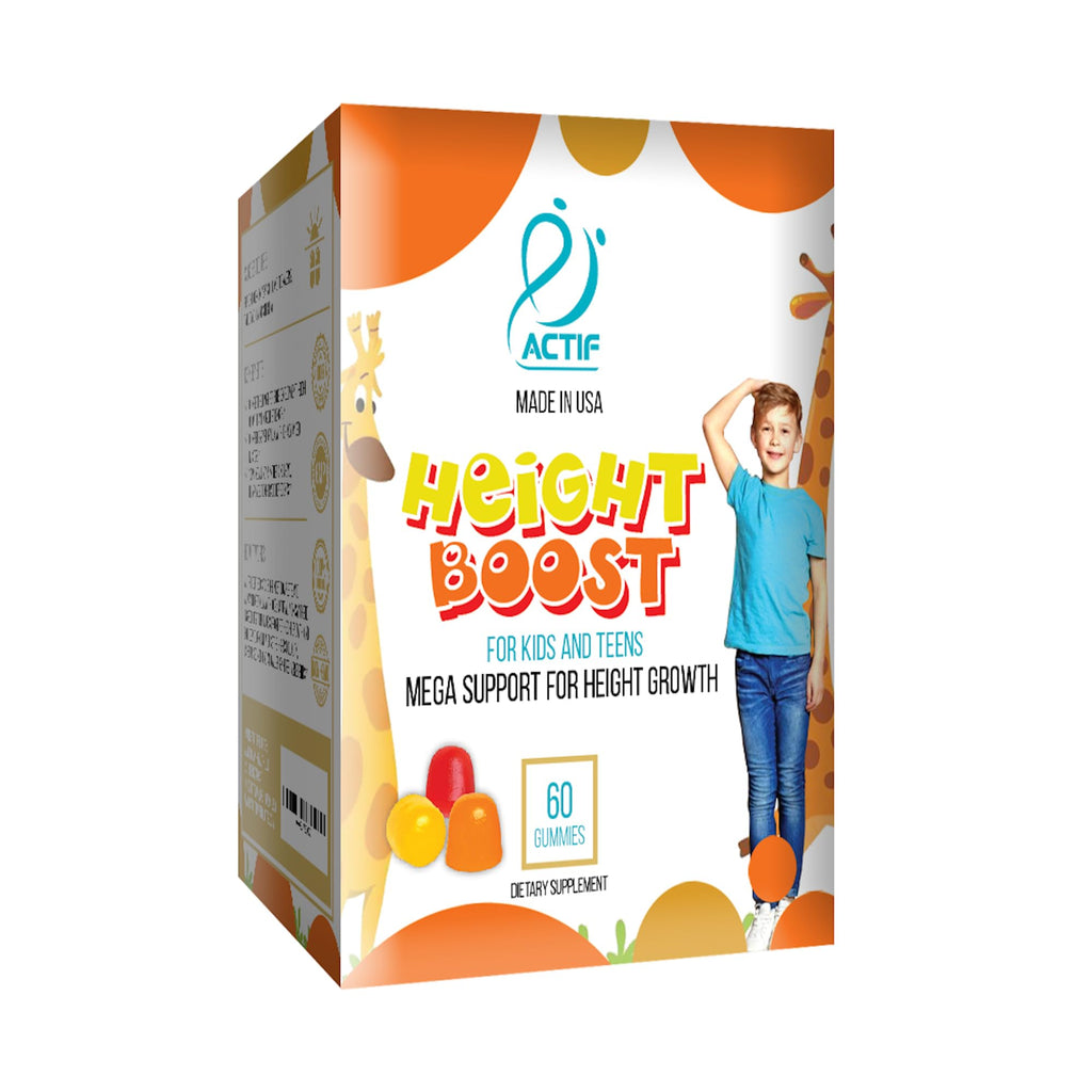 ACTIF Height Boost Mega Support Gummies for Kids & Teens - 60 Gummies - image 4