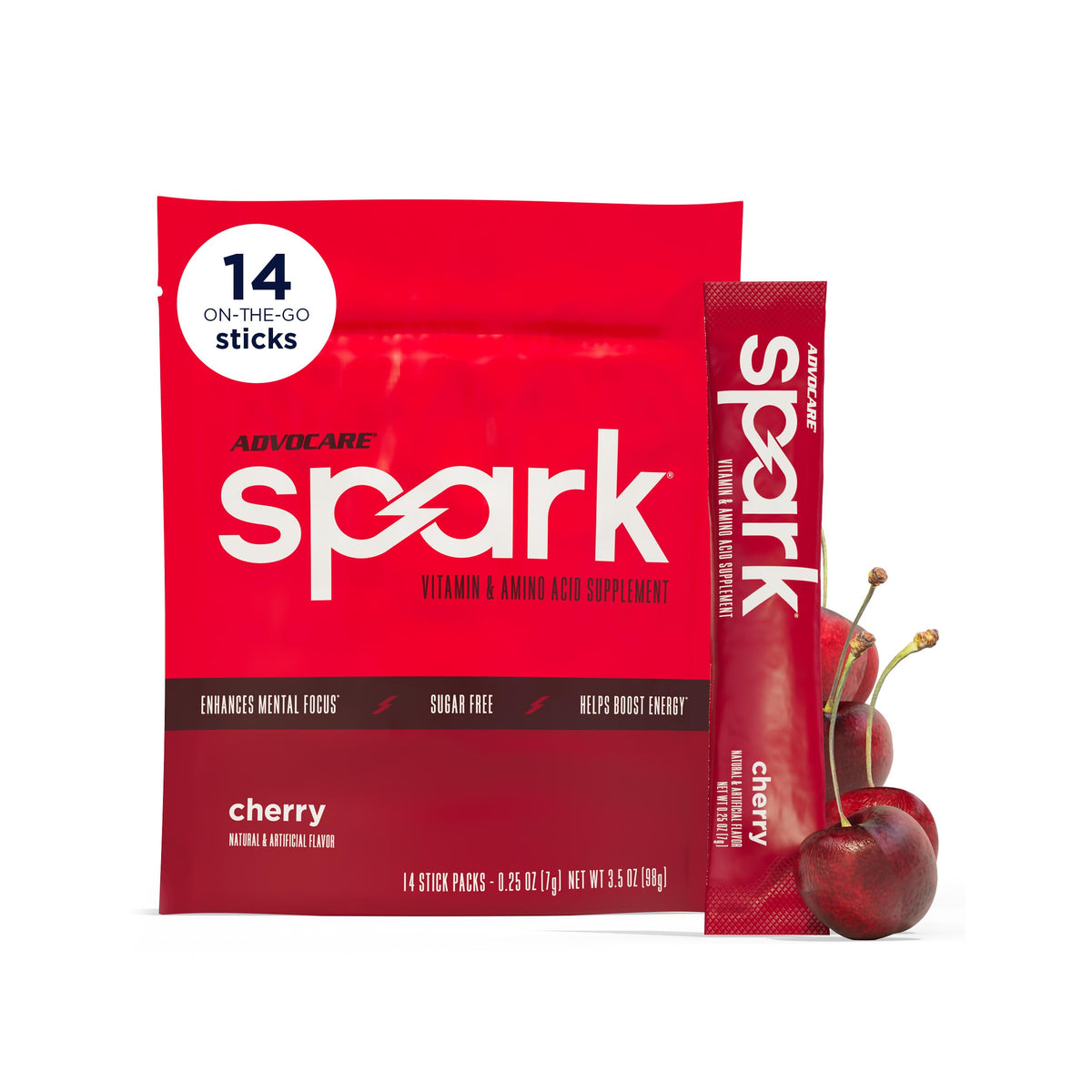 AdvoCare Spark Energy & Focus Drink Mix, Sunrise Grapefruit