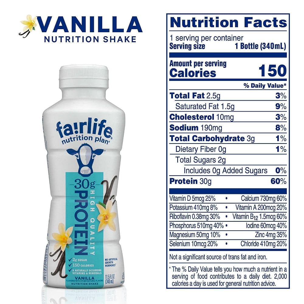 Fairlife Nutrition Plan High Protein Shake Variety Pack - 12 Pack - image 2