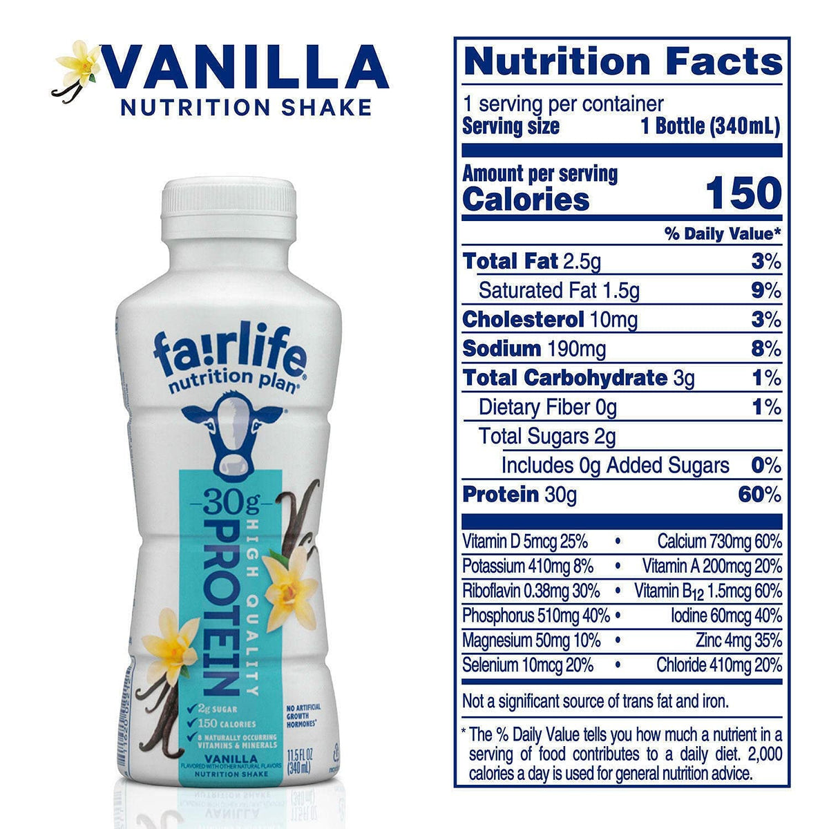 Fairlife Nutrition Plan High Protein Shake Variety Pack - 12 Pack - image 2