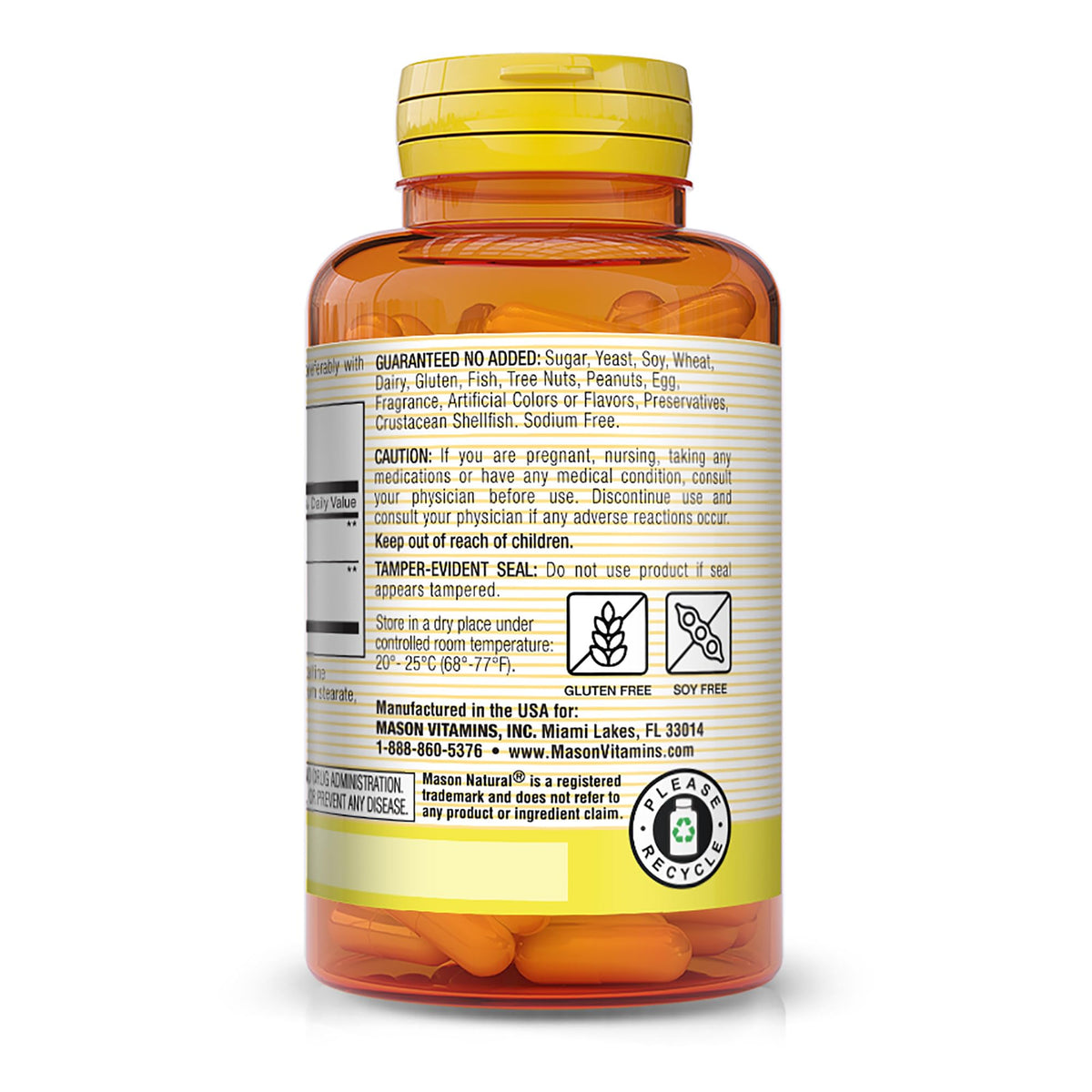 MASON NATURAL Milk Thistle/Cranberry Liver & Kidney Cleanser - 60 Capsules - image 3
