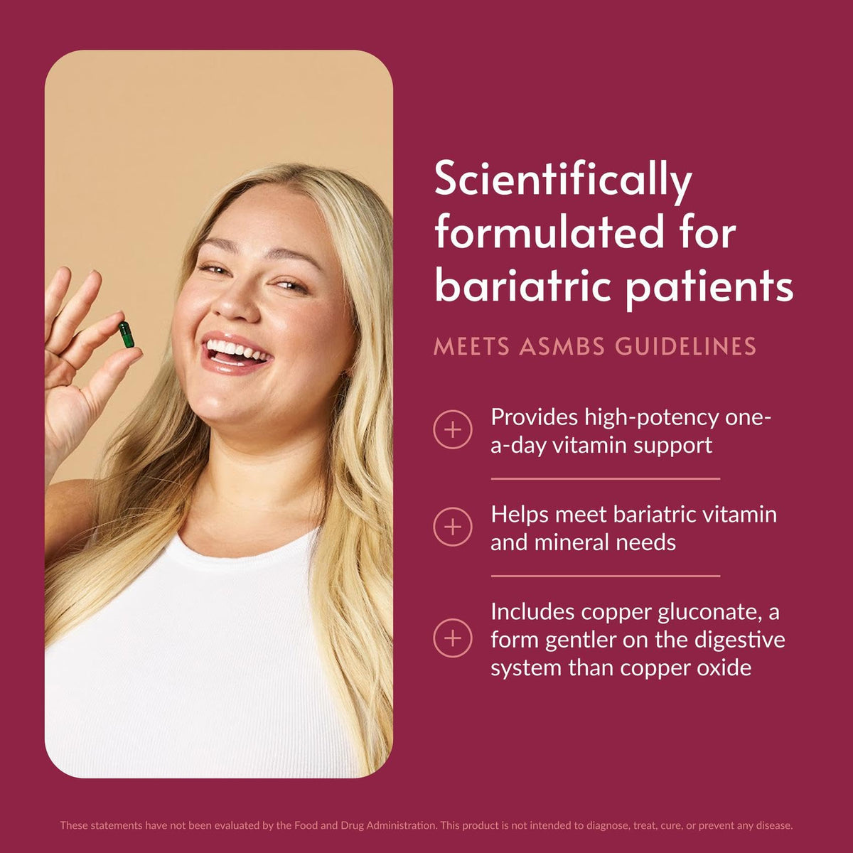 Bariatric Advantage Ultra Solo Without Iron - Once-Per-Day Daily