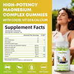Wellcatcher Triple Magnesium Complex Gummies for Sleep - 60 Count - image 6