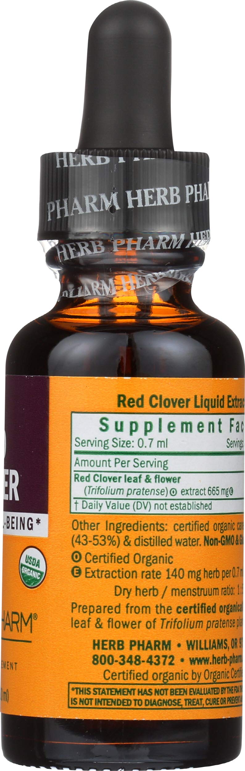 Herb Pharm Certified Organic Red Clover Extract
