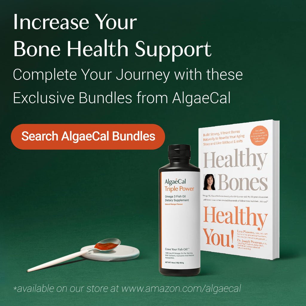 ALGAECAL Bone Builder Pack - Plant Based Calcium Supplement