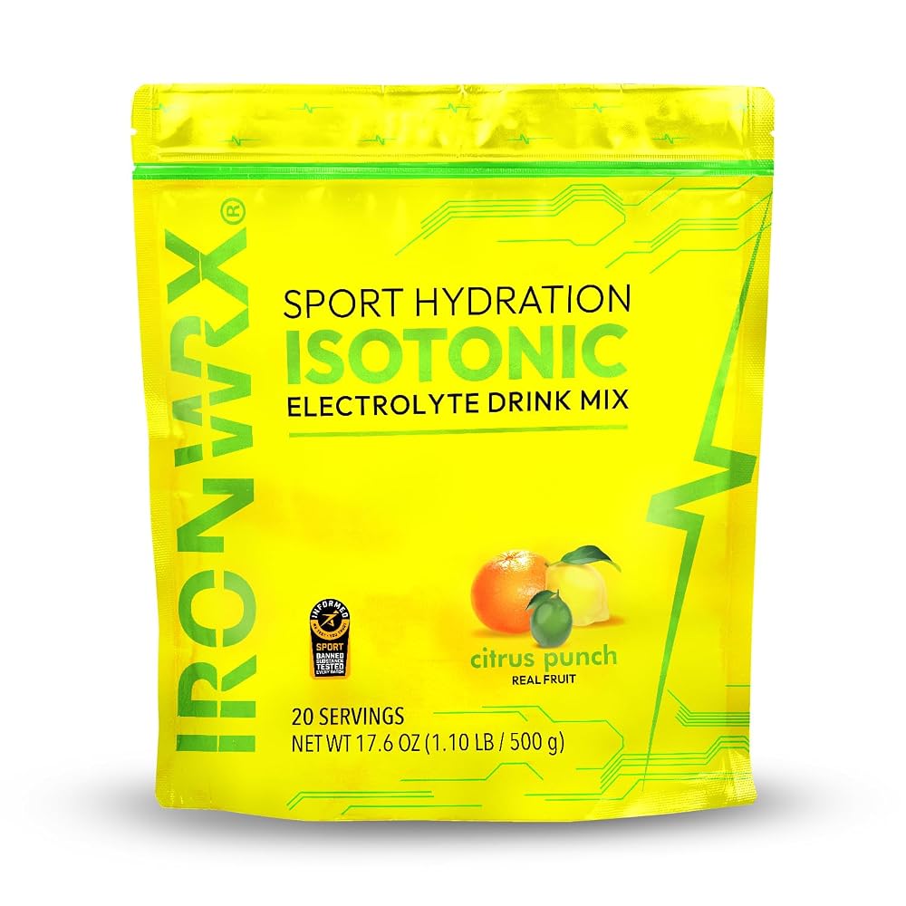 IRONWRX Isotonic Electrolyte Powder