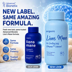 Advanced Bionetix Organic Lion's Mane Supplement - 120 Capsules - image 9