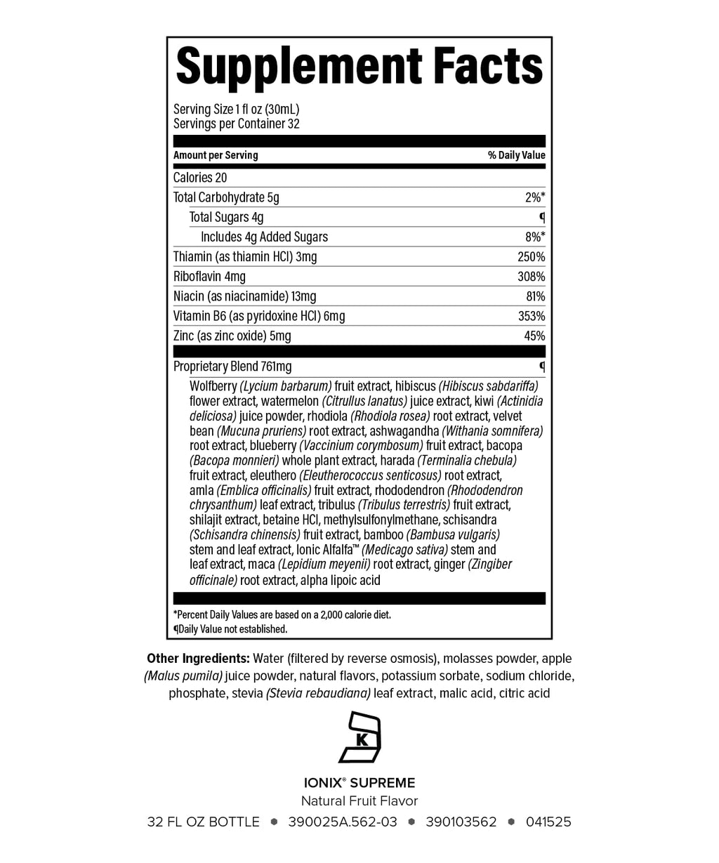 Isagenix Ionix Supreme Stress Support Drink - 32 fl oz - image 2