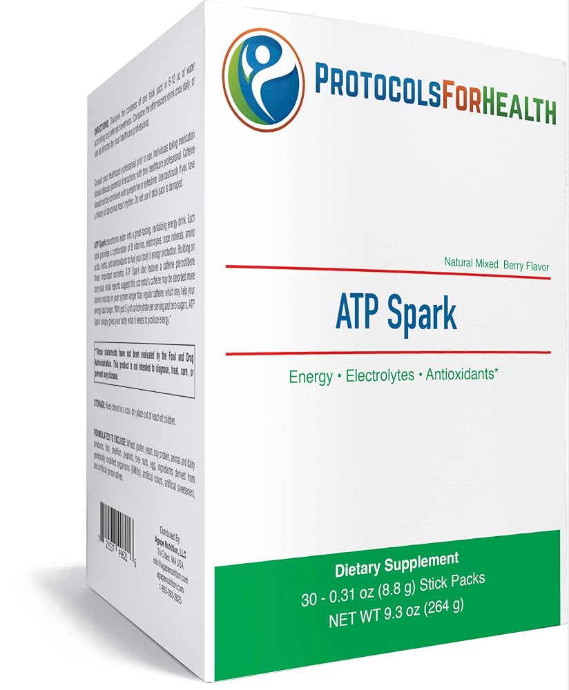 Protocols for Health ATP Spark Mixed Berry Energy Powder - 30 Servings - image 4