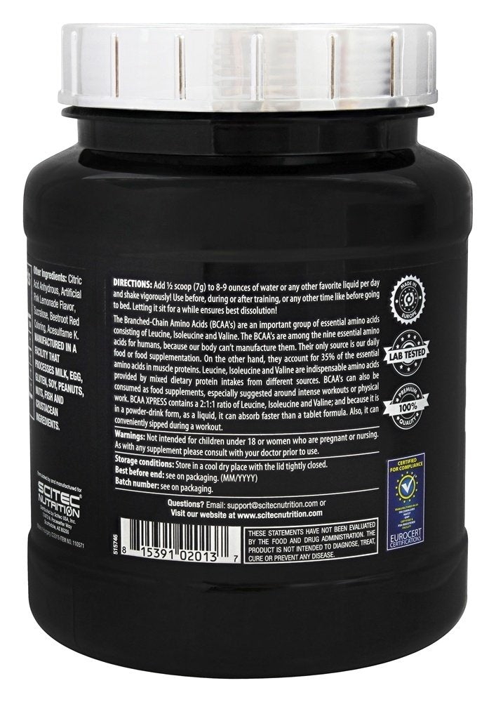 Scitec Nutrition BCAA Xpress Powder - 1.8 Pound - image 3