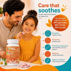 VAL Chewable Magnesium for Kids Relaxation and Calm Formula High