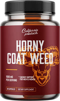 California Products Horny Goat Weed Complex Herbal Supplement - 60 Count