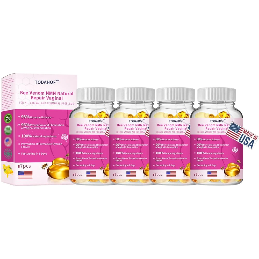 ZVLZVL TODAHOF Bee Venom Natural Vaginal Capsules