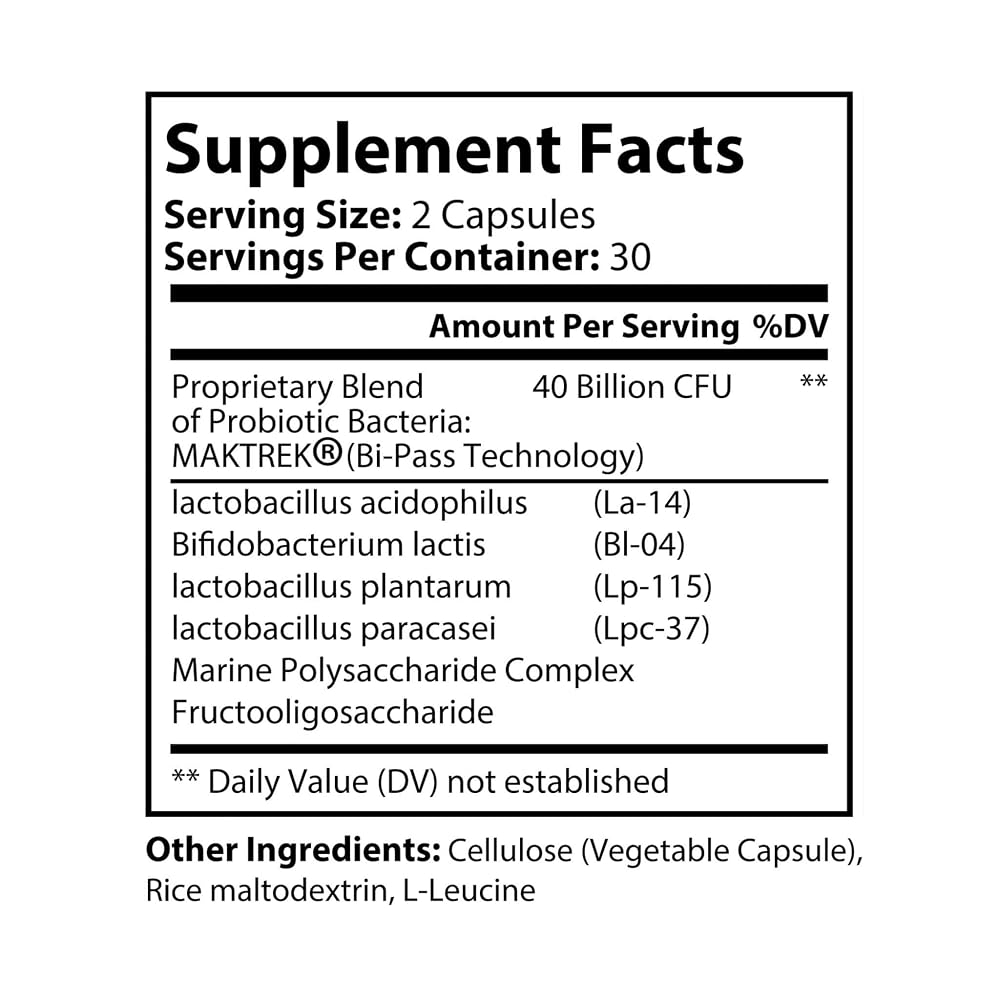 VITA JKORE Probiotics Supplement 40 Billion CFU - 60 Capsules - image 7