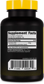 Primaforce Yohimbine HCl 2.5mg - 90 Capsules - image 3