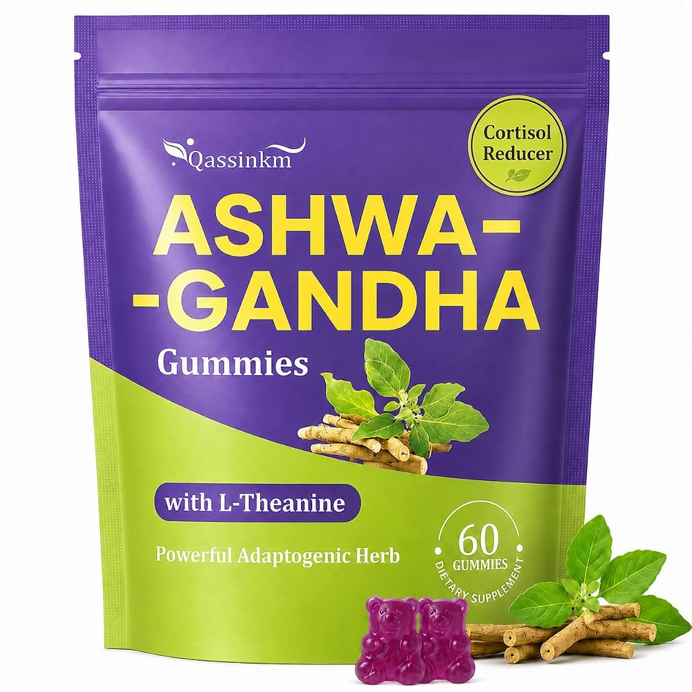 Mezqai Ashwagandha 10-in-1 Gummies for Stress Support - 60 Count