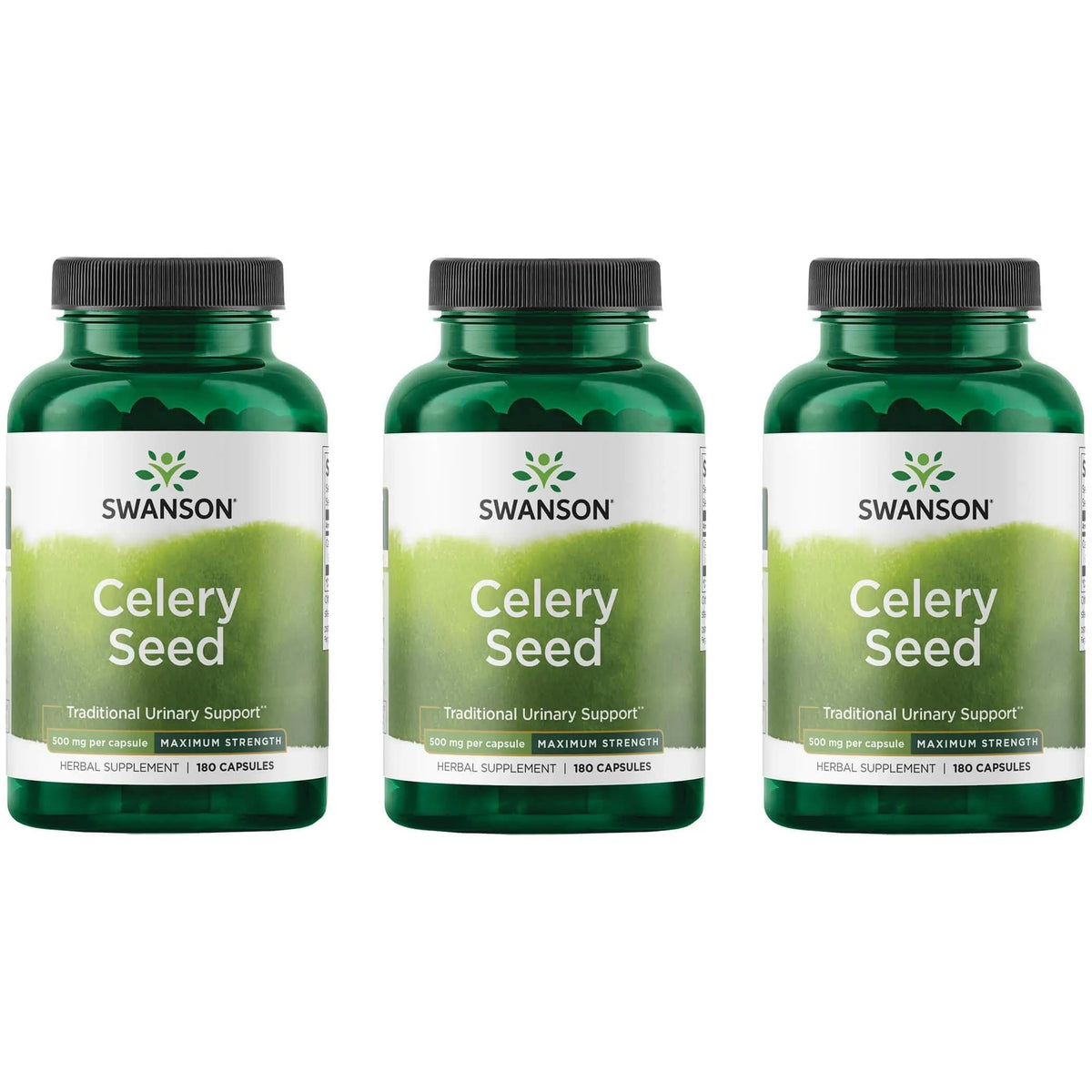 Swanson Celery Seed Maximum Strength 500 mg - 540 Capsules