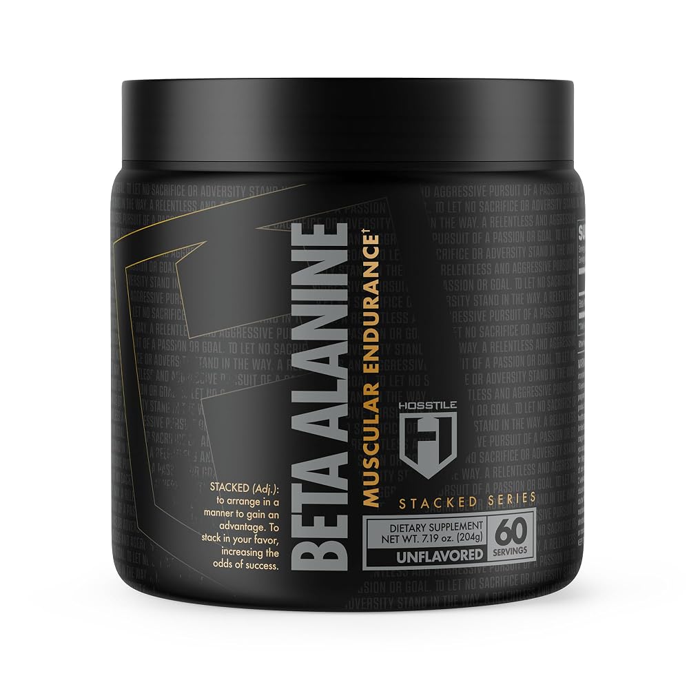 HOSSTILE Beta-Alanine Powder Pre-Workout - 60 Servings