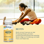 Solaray Two Stage Timed Release Biotin 5000mcg - 60 Vegetarian Capsules - image 2