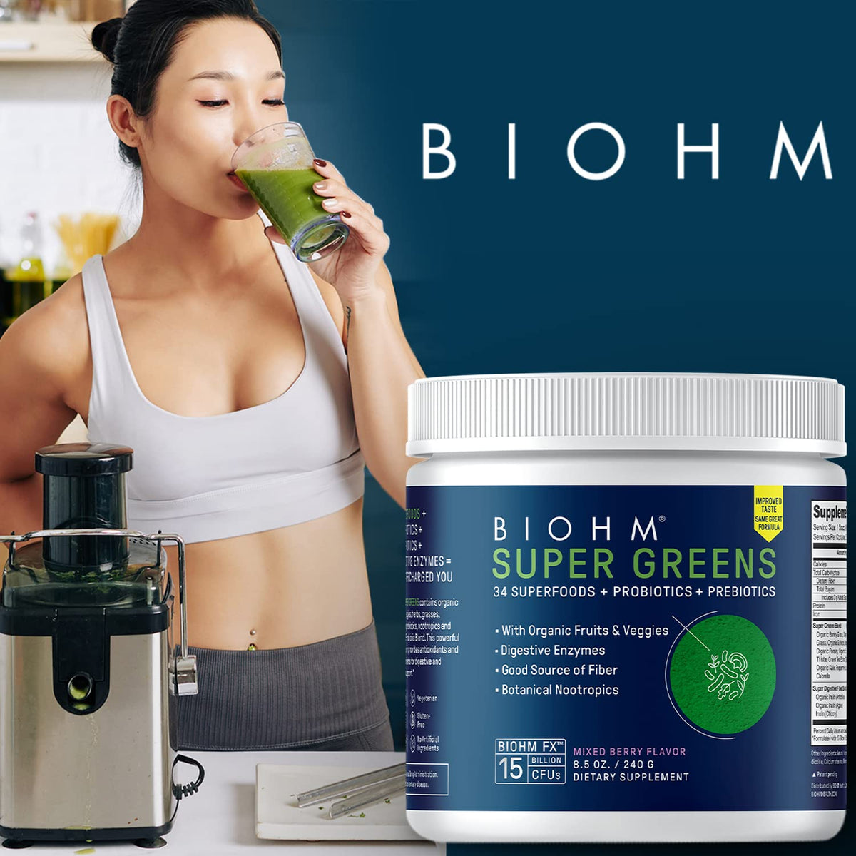 BIOHM Essential Super Reds & Greens