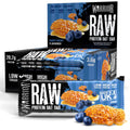 Warrior Raw HIGH Protein Bars Honey Berry - 12 Bars