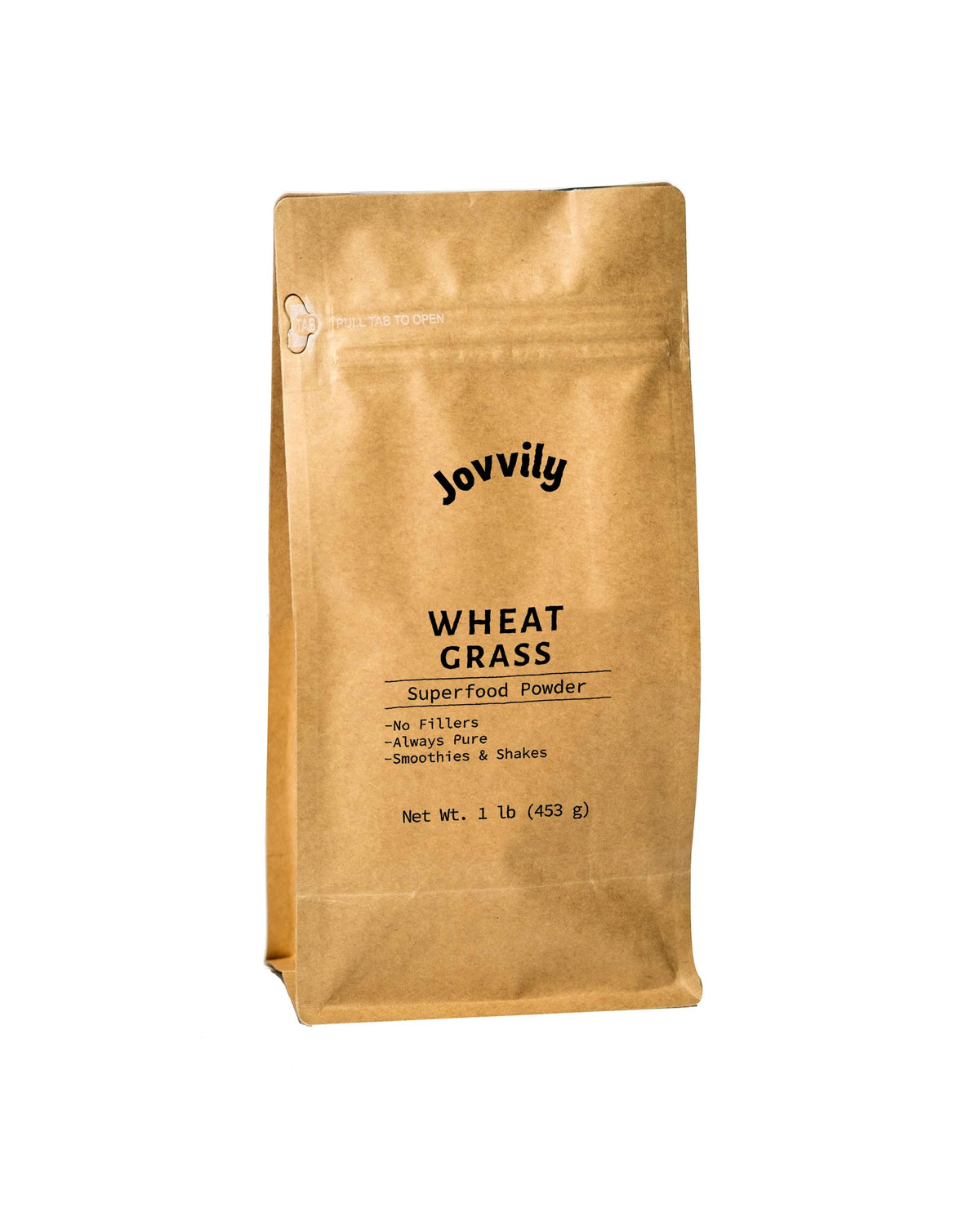 Jovvily Wheat Grass Powder - Superfood - No Fillers - Smoothies