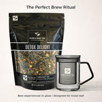 Pure And Easy Tea, Detox Delight Tea for Daily Reset, Whole Leaf - image 7