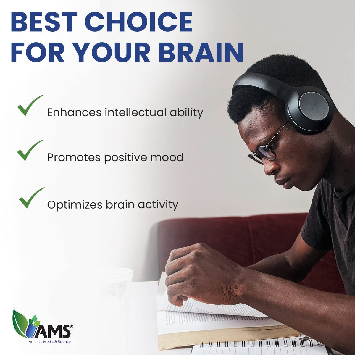 America Medic & Science Neuro Booster Brain Health - 60 Capsules - image 6