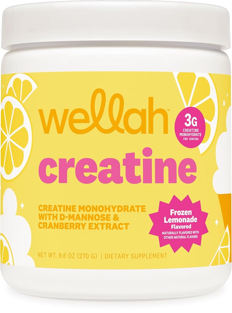 Wellah Creatine for Women - Creatine Monohydrate with Dandelion